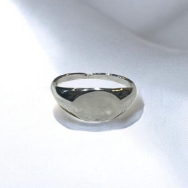 Anel Base Superior Oval Regulável