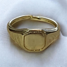 Anel Chapa Quadrada Regulável