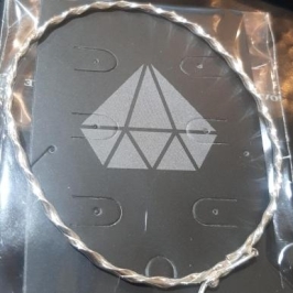 Bracelete Trançado Prata 925