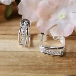 Brinco Argola Cravejado