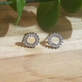 Brinco Aro Brilhante