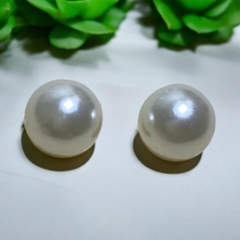 Brinco Perola 10mm Prata