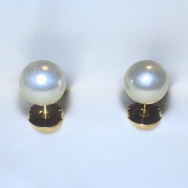 Brinco Perola 6 mm