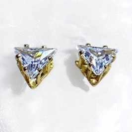 Brinco Ponto de Luz Triangulo