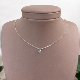 Colar Pingente Ponto de Luz