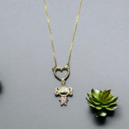 Corrente Coração Menina