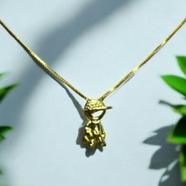 Corrente Pingente Menino c/ Boné