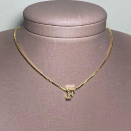 Gargantilha Pingente Letra 