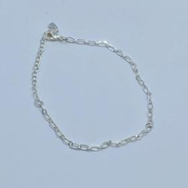 Pulseira 1x1 Elos Finos Pta