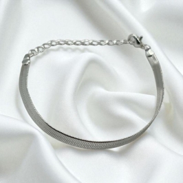 Pulseira Laminada Prata