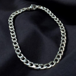 Pulseira Masculina Inox Elo Grumet