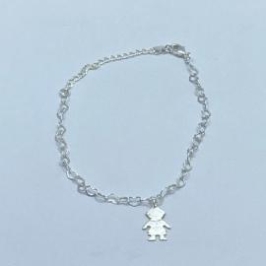Pulseira Menino Prata