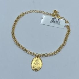 Pulseira Pingente Chapa Menino