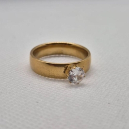 Anel Brilhante Solitario