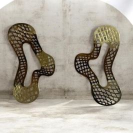 Brinco Aramado Assimpetrico Oval