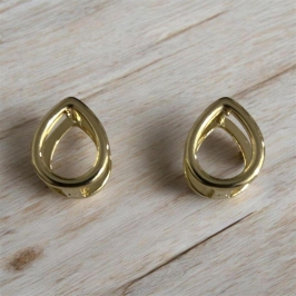 Brinco Gota Vazada 2 Lados Grande