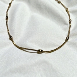 Corrente Rabo de Rato c/ Bolinha Oval