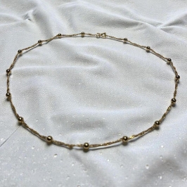 Corrente Singapura com Bolinha