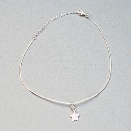 Tornozeleira Malha L90 c/ Estrela Lisa