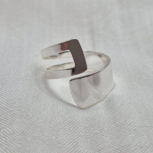 Anel Chapeado Quadrado