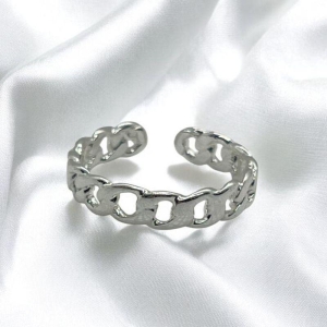Anel em Elos de Corrente