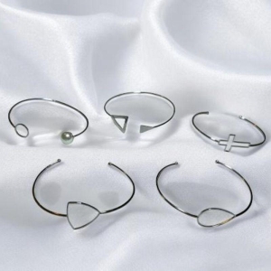 Braceletes Diversos Aço Inox