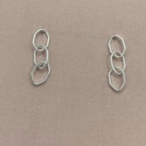 Brinco 3 Argolinhas Oval