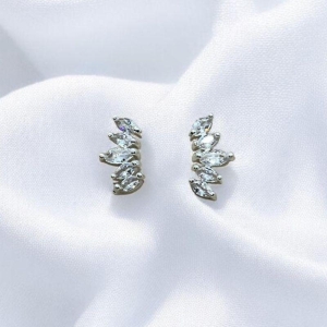 Brinco Cravejado Mini Navetes