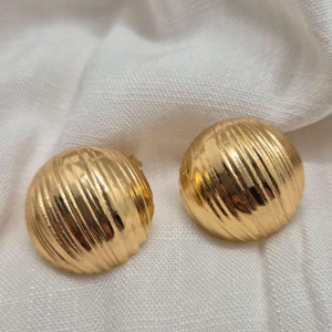 Brinco Esfera c/ Ranhuras