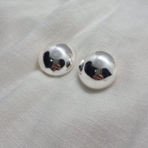 Brinco Fixo Lateral Redondo Pressão