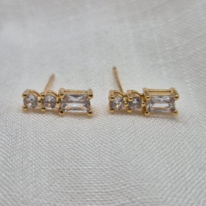 Brinco Pedras Cristais