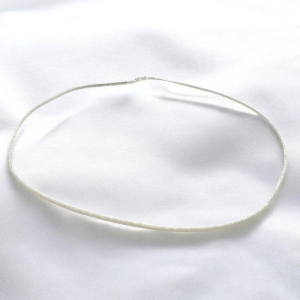 Corrente Laminada Diamantada Prata