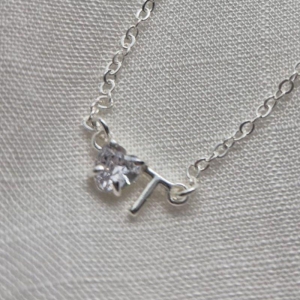 Corrente Pingente Brilhante Letra 