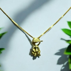 Corrente Pingente Menino c/ Boné