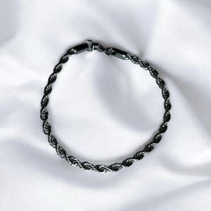 Pulseira Trançado Aço Inox