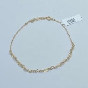 Tornozeleira Corações