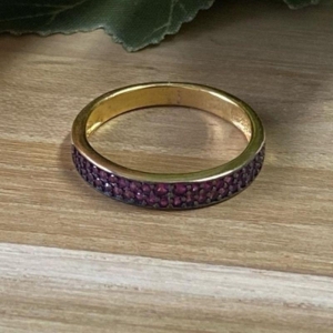 Anel Aparador 2 Filas Rubi