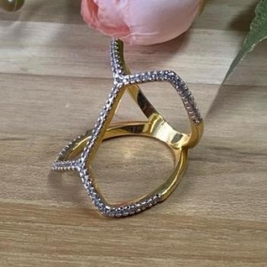 Anel Geométrico Duplo