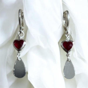 Brinco Tic Tac Coração Gota