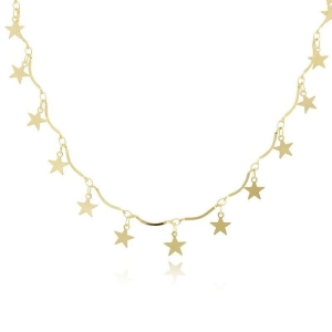 Colar Estrelas Chapeadas