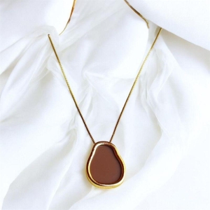 Pedra Organica Acrilico Brown 2,3cm