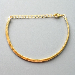 Pulseira Rabo de Rato Achatada