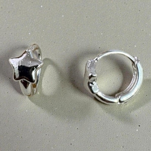 Brinco Argolinha Estrela