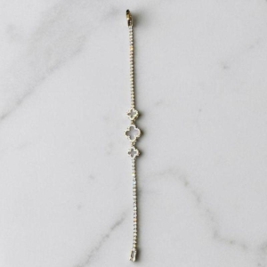 Pulseiras Trevos Brilhantes
