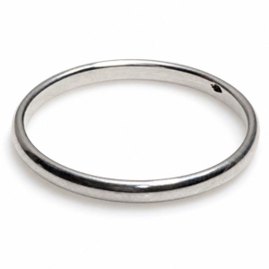 Aliança Inox Abaulada 2mm