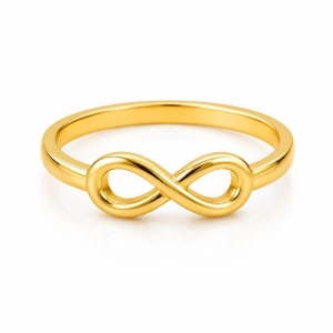 Anel Infinito Liso
