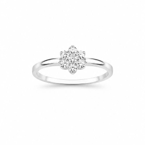 Anel Flor de Cristal