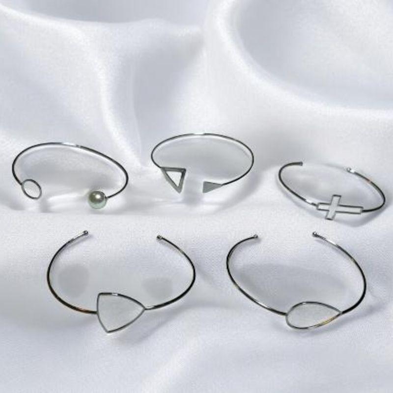 Braceletes Diversos Aço Inox