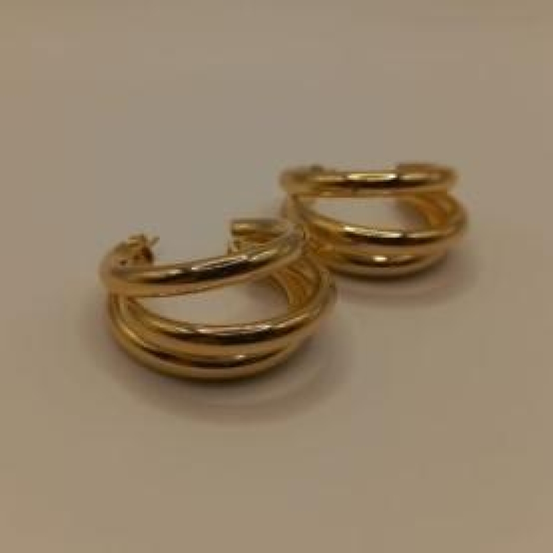 Brinco 3 Argolas Pequenas