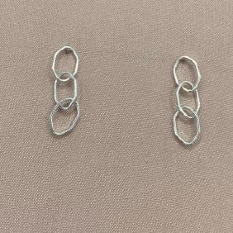 Brinco 3 Argolinhas Oval